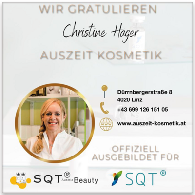 SQT-Zertifizierung Christine Hager
